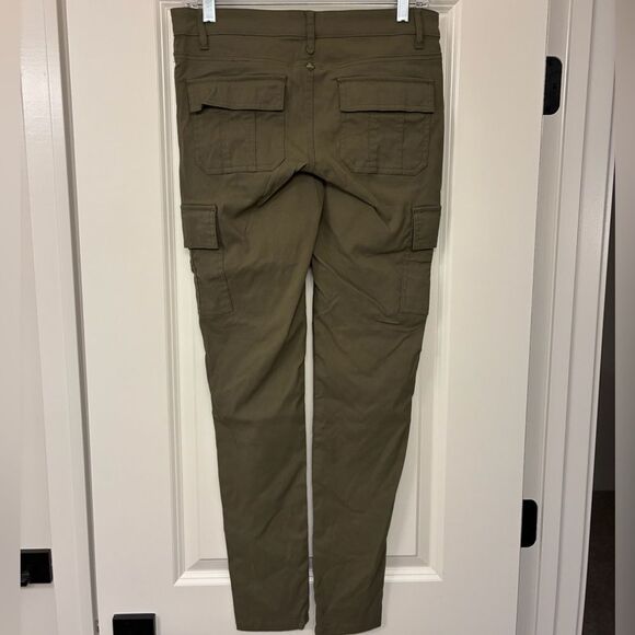 PRANA Meme Pant Olive Green Women’s Size 4 - Picture 4 of 7